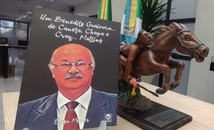 Ex-presidente da ALEMS lança livro de memórias sul-mato-grossenses