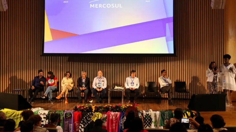 Ativistas reivindicam protagonismo em carta a líderes do Mercosul