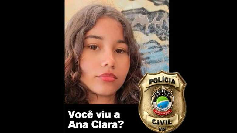 Viu a Ana Clara? Menina desaparece e desespera a família em Campo Grande