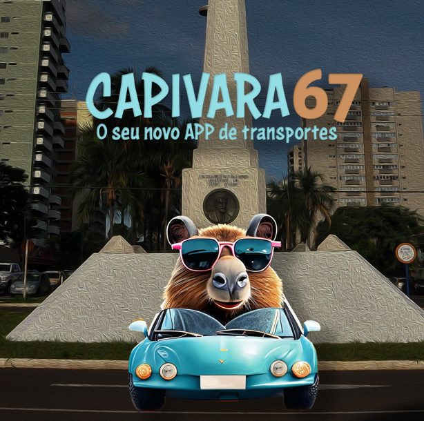 Conheça Capivara 67, seu novo APP de transporte