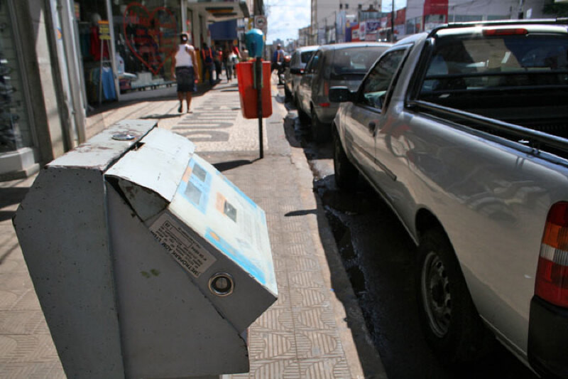 Parquímetros podem voltar ao centro de Campo Grande em 2025