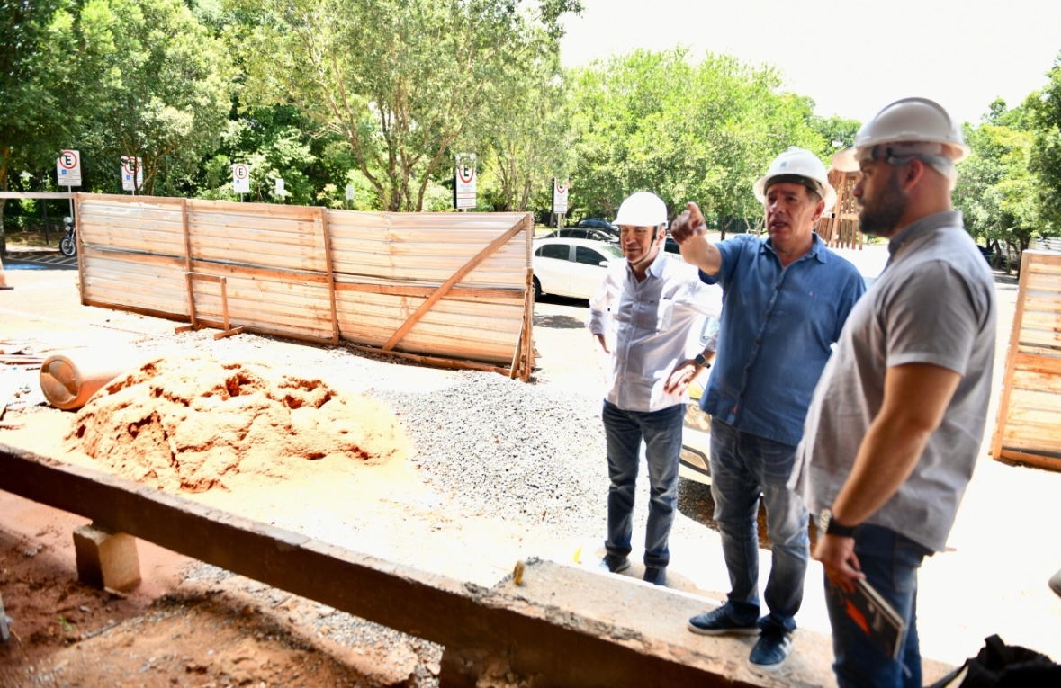 Paulo Corrêa e Gerson Claro inauguram novo refeitório da ALEMS na terça-feira