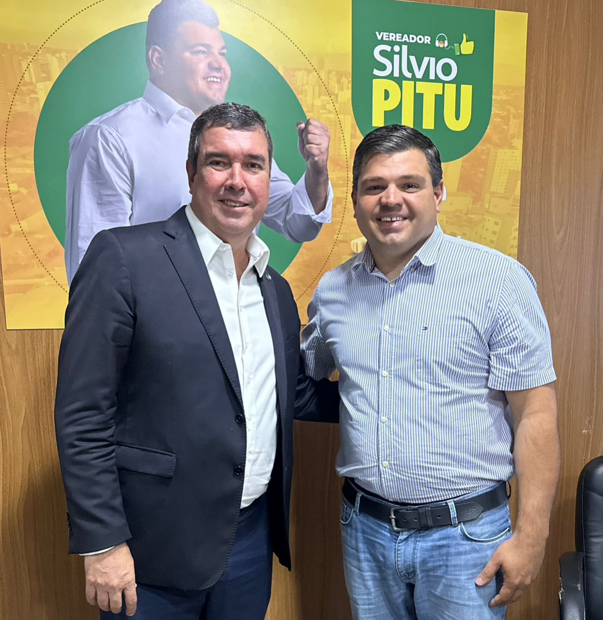 Encontro de Força: Silvio Pitu e Governador Riedel Unem Esforços por Campo Grande