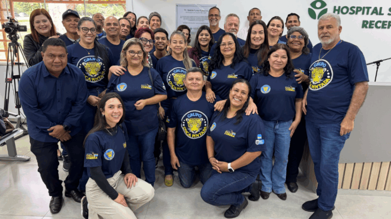 Grupo Onça Pintada participa da inauguração do ambulatório Dr. Getúlio Fumio Kuwakino no Hospital São Julião