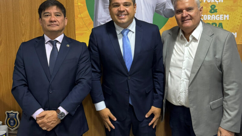 Vereador Silvio Pitu recebe Diretoria da ADEPOL/MS e reforça diálogo institucional em prol da segurança pública