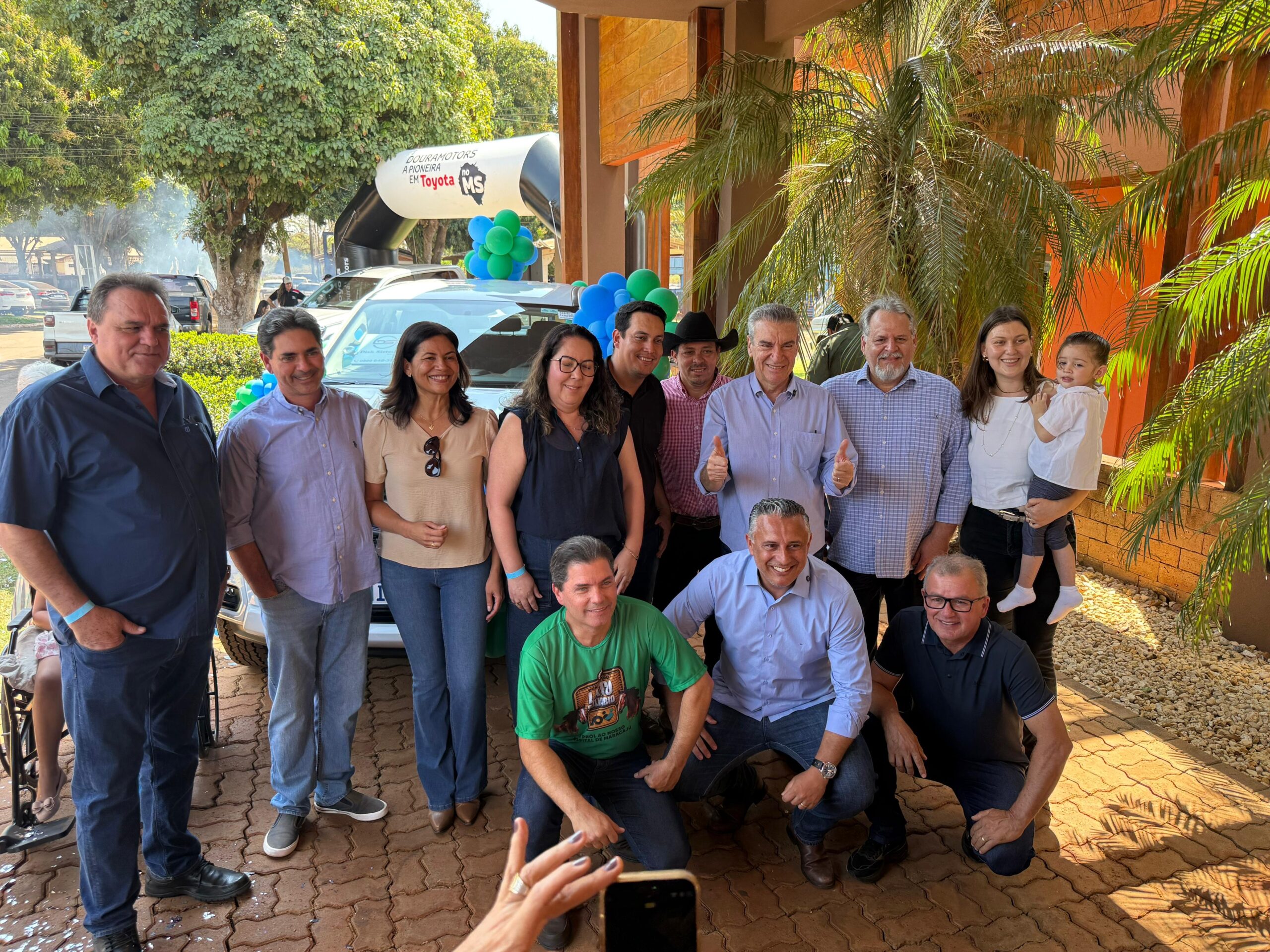 Paulo Corrêa entrega caminhonete 0km para reforçar assistência social em Maracaju