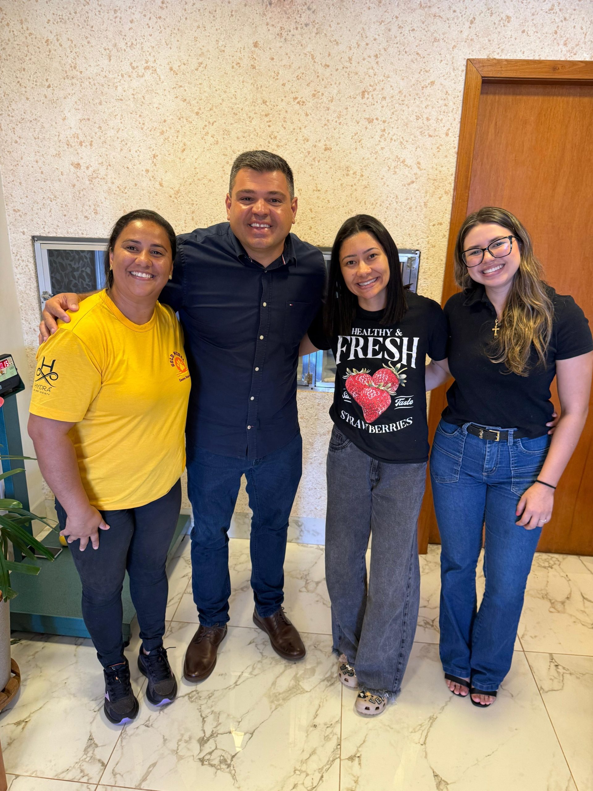 Vereador Silvio Pitu reforça compromisso com a população em visitas ao comércio de Campo Grande