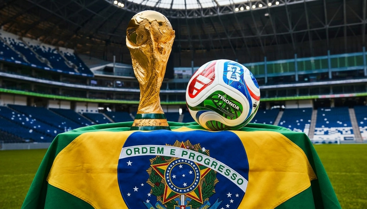 A contagem regressiva começou: menos de 30 dia para o primeiro jogo do Brasil na Copa do Mundo 2026