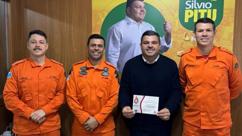 Vereador recebe convite para o 1º Aniversário da Fundação Bombeiros do Pantanal